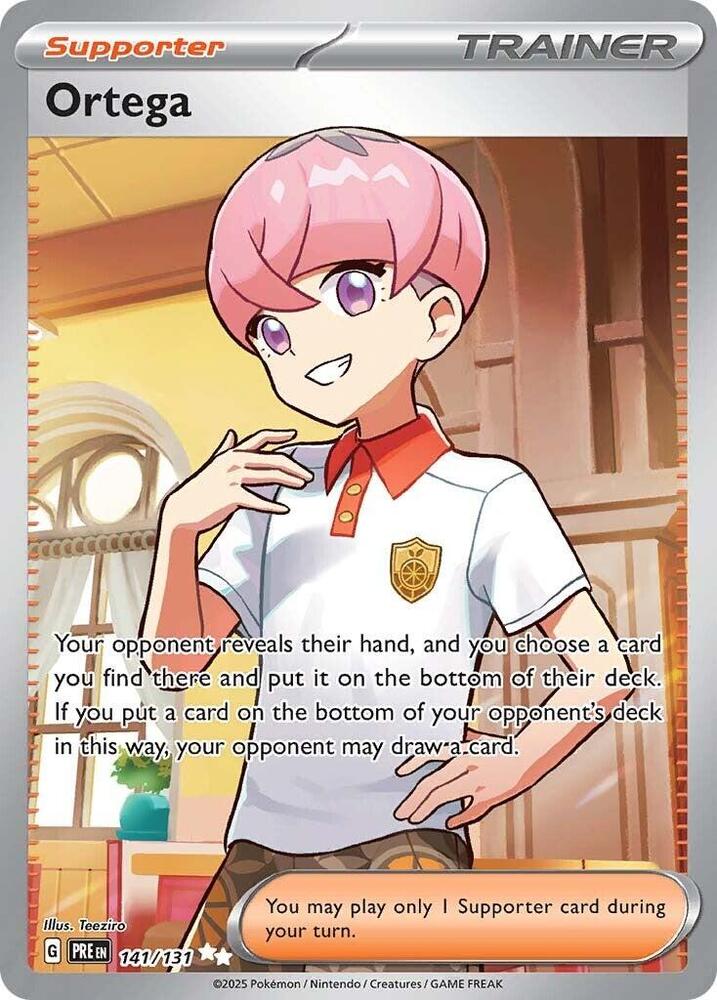 Ortega (141/131) [Scarlet & Violet: Prismatic Evolutions] | Jack's On Queen