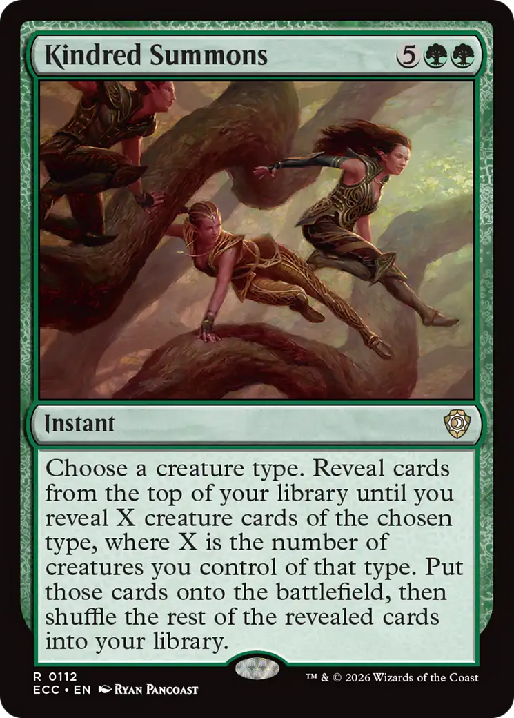 Kindred Summons [Lorwyn Eclipsed Commander] | Jack's On Queen