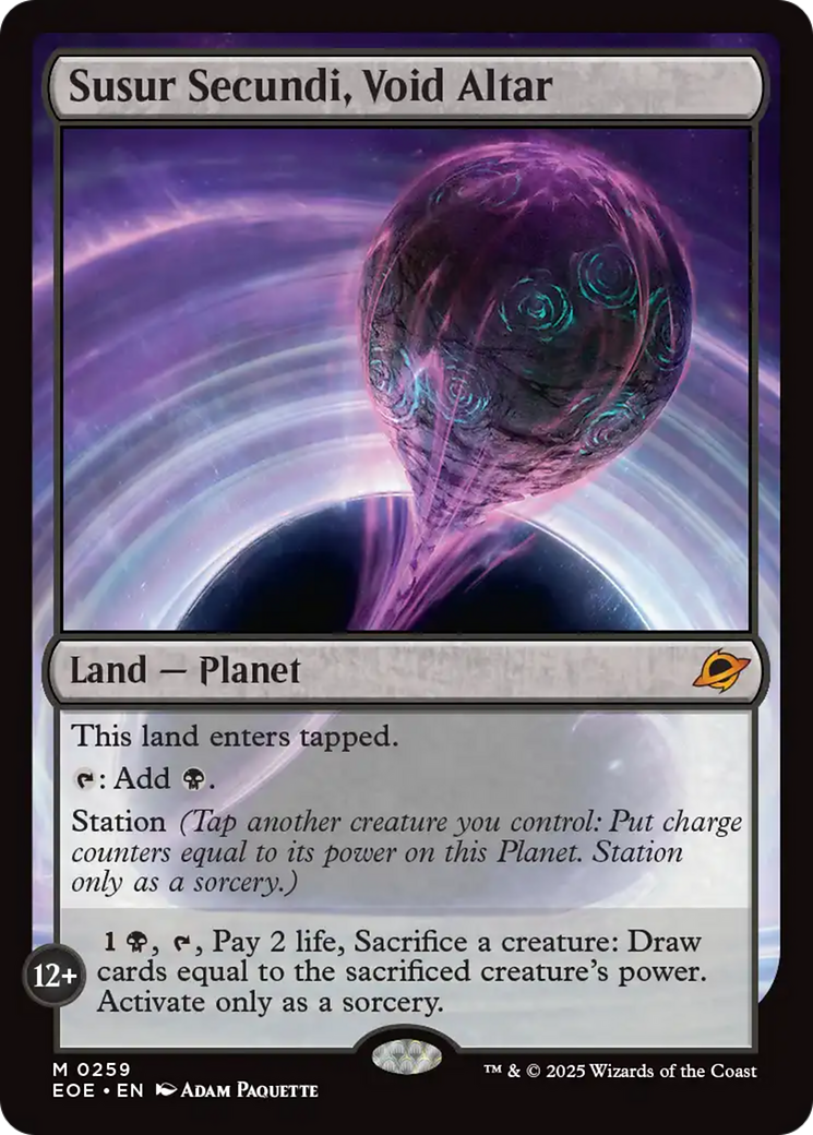 Susur Secundi, Void Altar [Edge of Eternities] | Jack's On Queen