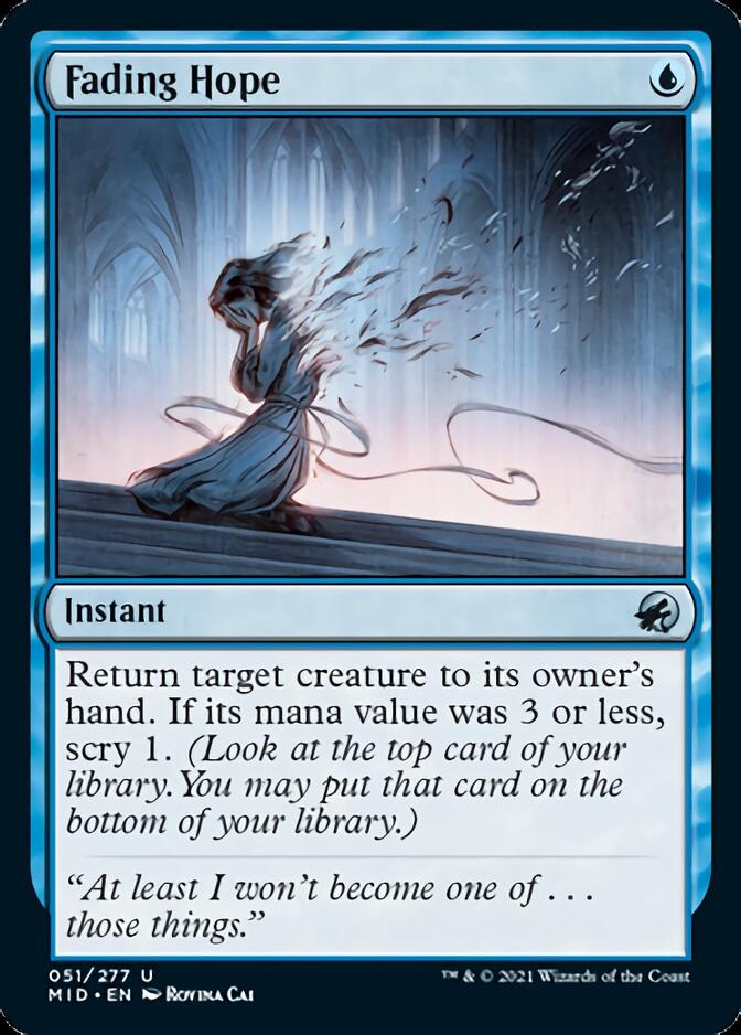 Fading Hope [Innistrad: Midnight Hunt] | Jack's On Queen