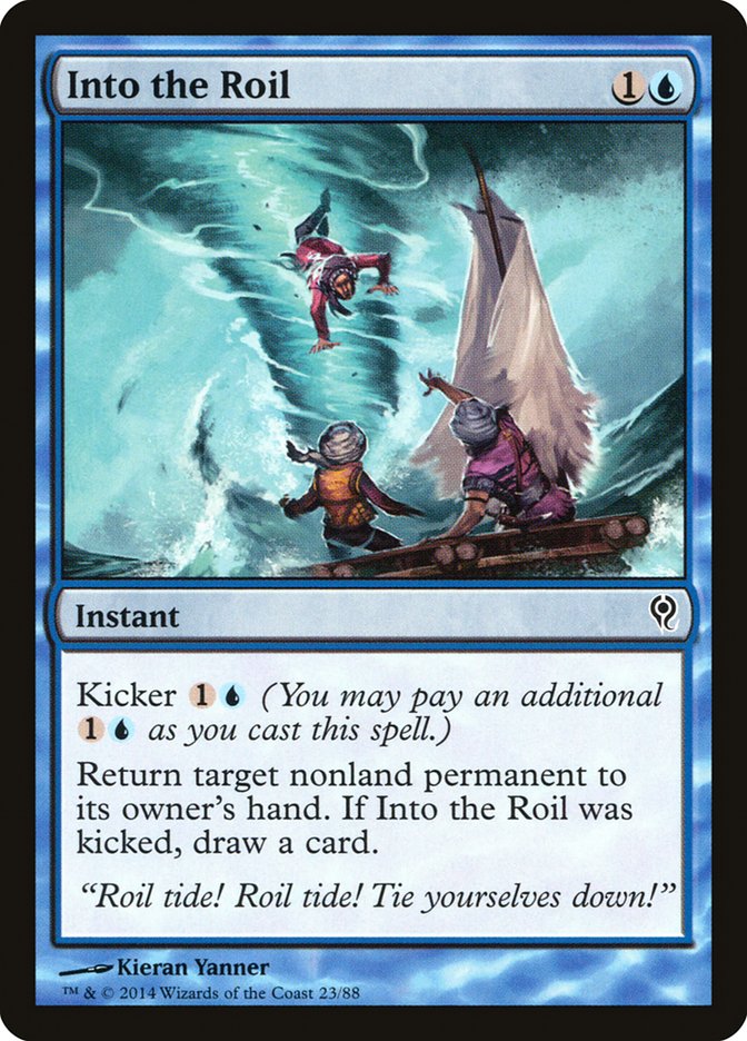 Into the Roil [Duel Decks: Jace vs. Vraska] | Jack's On Queen