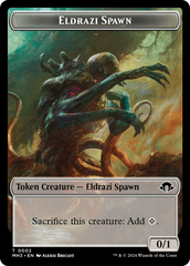 Eldrazi Spawn // Whale Double-Sided Token [Modern Horizons 3 Tokens] | Jack's On Queen