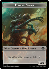 Eldrazi Spawn // Angel Double-Sided Token [Modern Horizons 3 Tokens] | Jack's On Queen