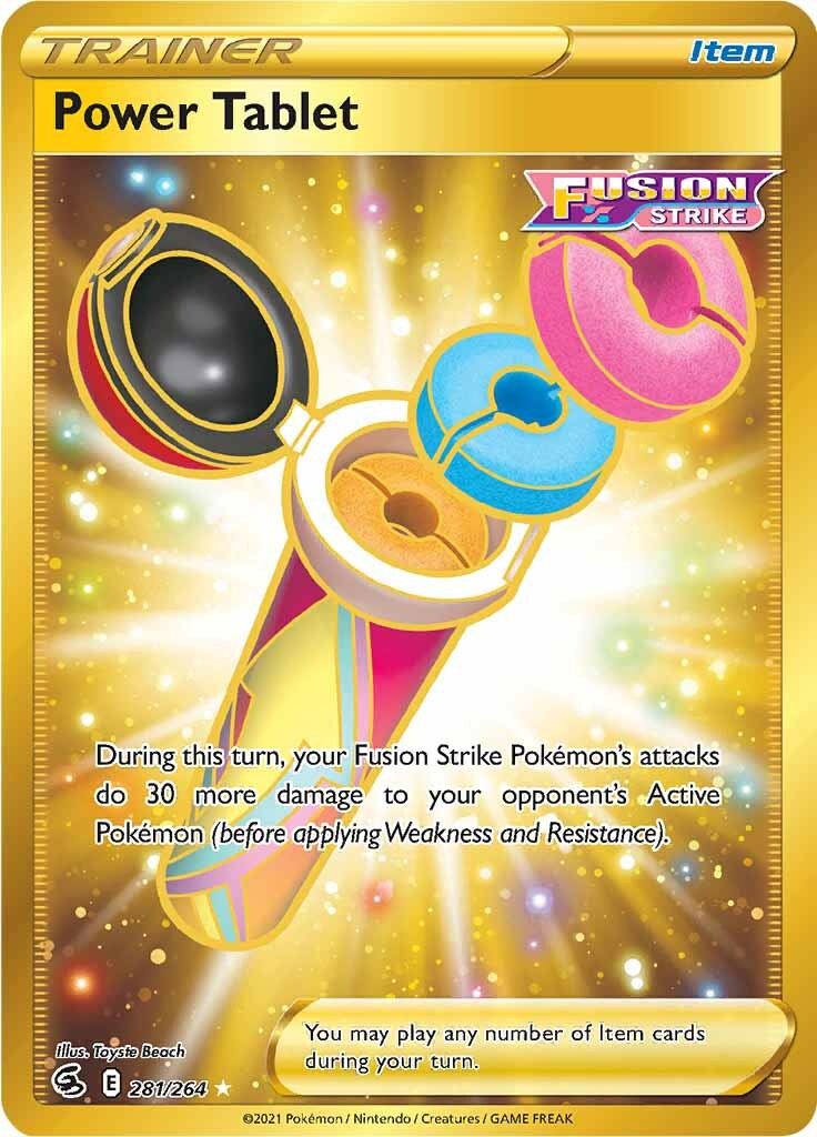 Power Tablet (281/264) [Sword & Shield: Fusion Strike] | Jack's On Queen