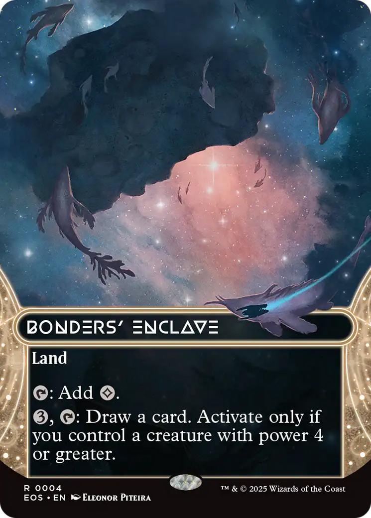 Bonders' Enclave (0004) (Borderless) [Edge of Eternities: Stellar Sights] | Jack's On Queen