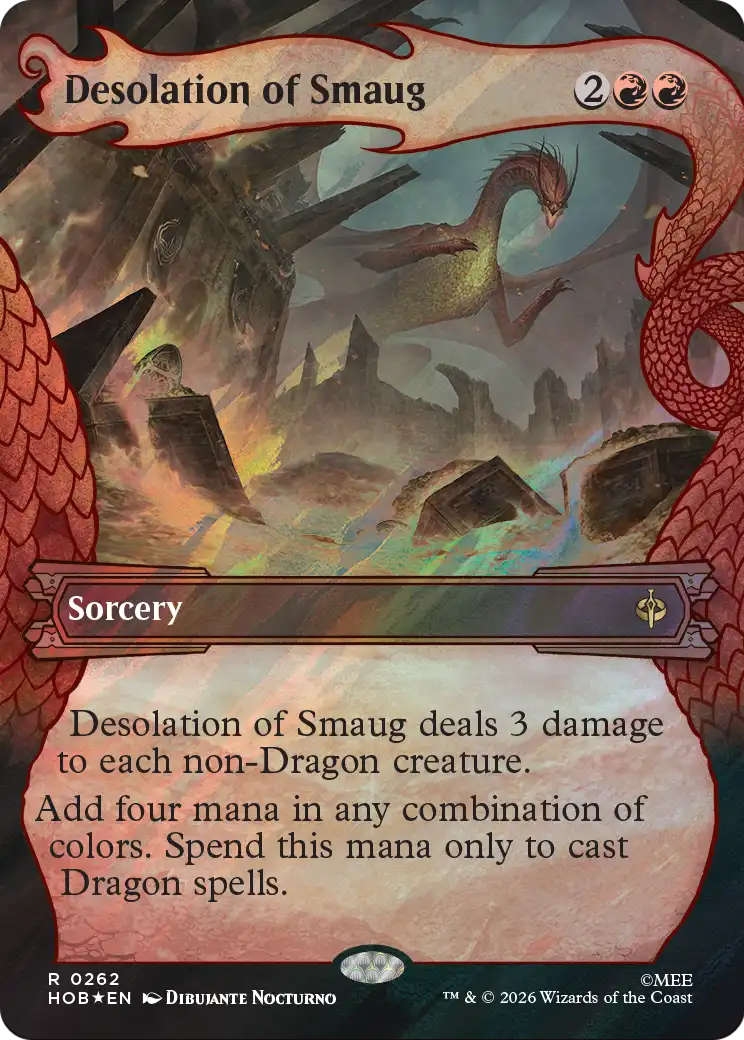 Desolation of Smaug (Showcase) (Surge Foil) [The Hobbit] | Jack's On Queen