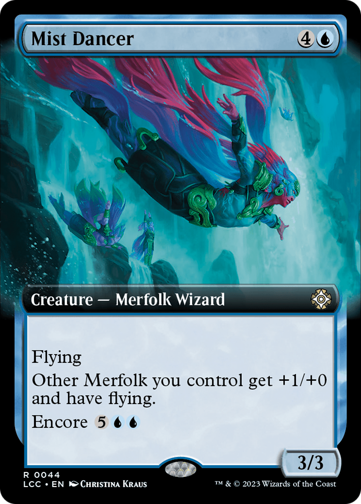 Mist Dancer (Extended Art) [The Lost Caverns of Ixalan Commander] | Jack's On Queen