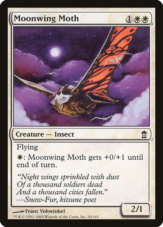 Moonwing Moth [Saviors of Kamigawa] | Jack's On Queen