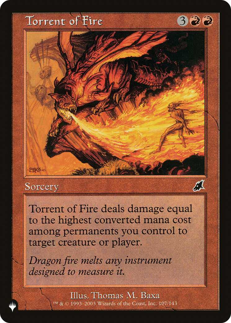 Torrent of Fire [The List] | Jack's On Queen