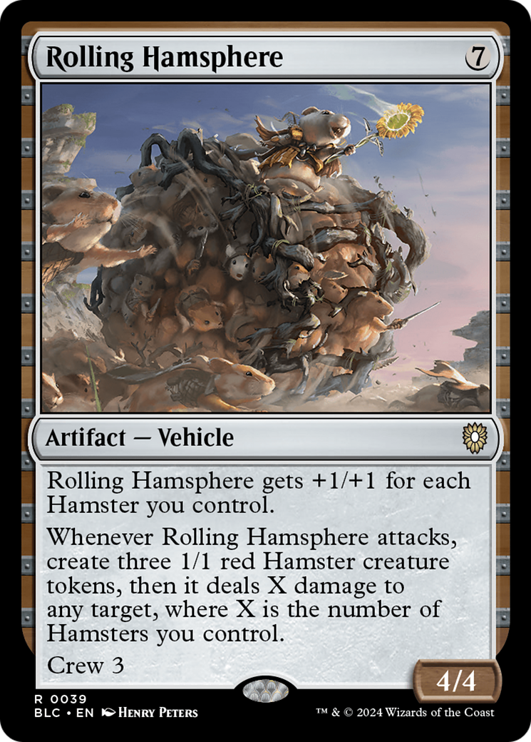 Rolling Hamsphere [Bloomburrow Commander] | Jack's On Queen