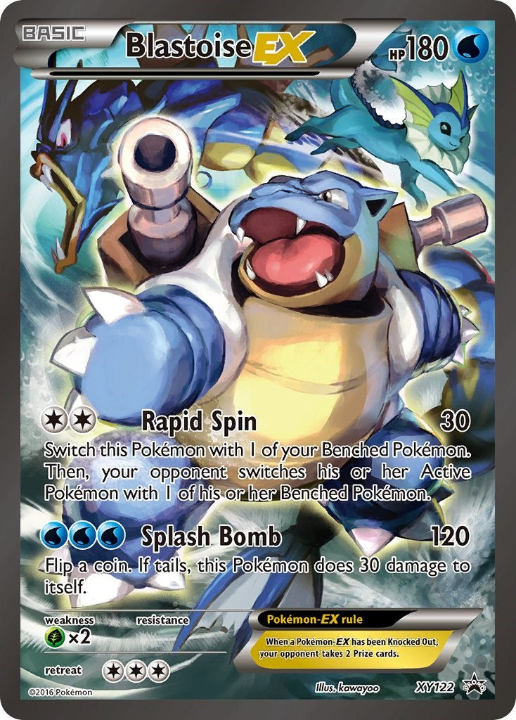 Blastoise EX (XY122) (Jumbo Card) [XY: Black Star Promos] | Jack's On Queen