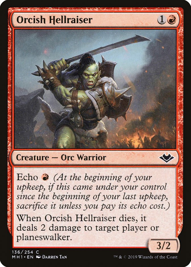 Orcish Hellraiser [Modern Horizons] | Jack's On Queen