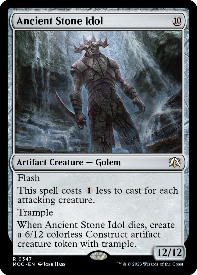 Ancient Stone Idol [March of the Machine Commander] | Jack's On Queen