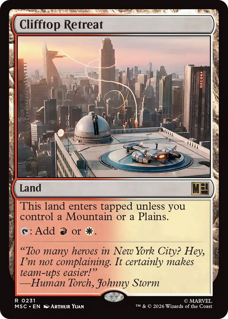 Clifftop Retreat [Marvel Super Heroes Commander] | Jack's On Queen