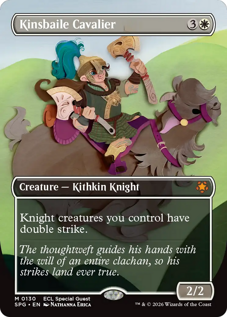 Kinsbaile Cavalier (Borderless) [Lorwyn Eclipsed Special Guests] | Jack's On Queen