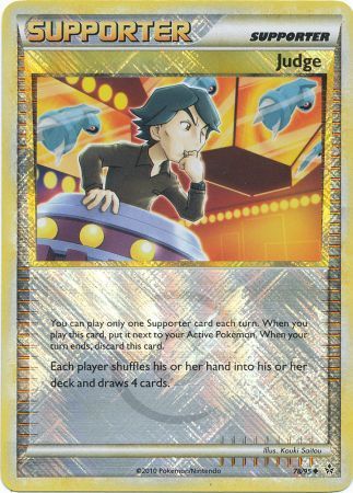 Judge (78/95) (League Promo) [HeartGold & SoulSilver: Unleashed] | Jack's On Queen