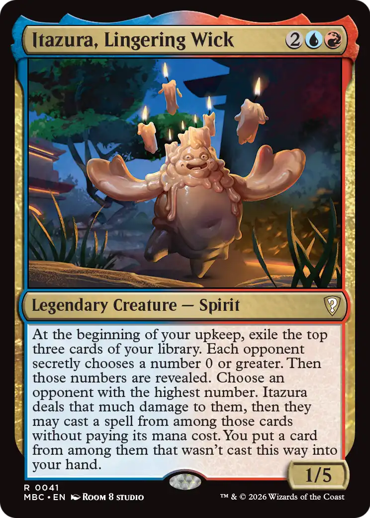 Itazura, Lingering Wick [Mystery Booster: Commander Edition] | Jack's On Queen