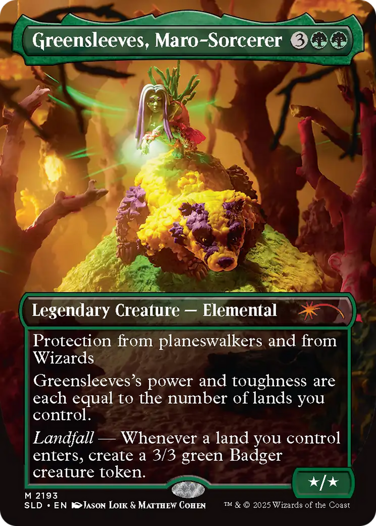 Greensleeves, Maro-Sorcerer (Rainbow Foil) [Secret Lair Drop Series] | Jack's On Queen