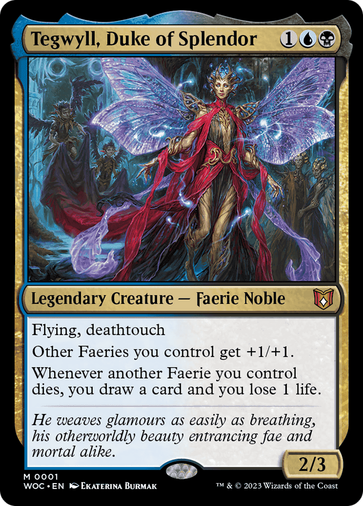 Tegwyll, Duke of Splendor [Wilds of Eldraine Commander] | Jack's On Queen