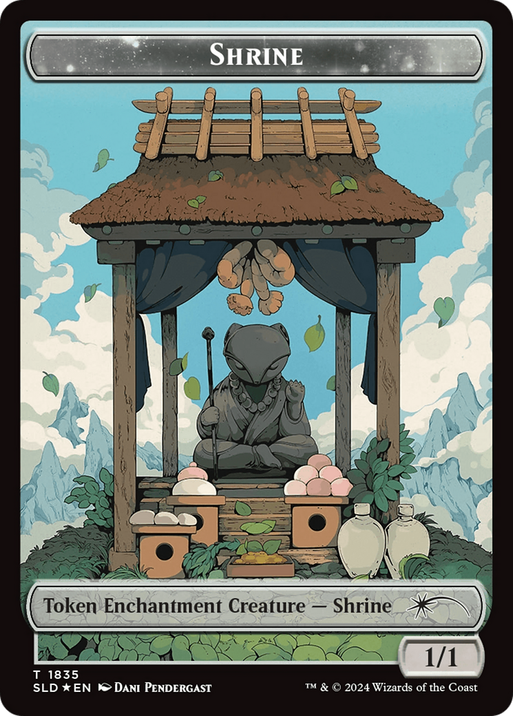 Shrine Token (Rainbow Foil) [Secret Lair: From Cute to Brute Tokens] | Jack's On Queen