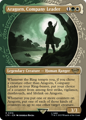 Aragorn, Company Leader (Showcase Ring Frame) [The Lord of the Rings: Tales of Middle-Earth] | Jack's On Queen