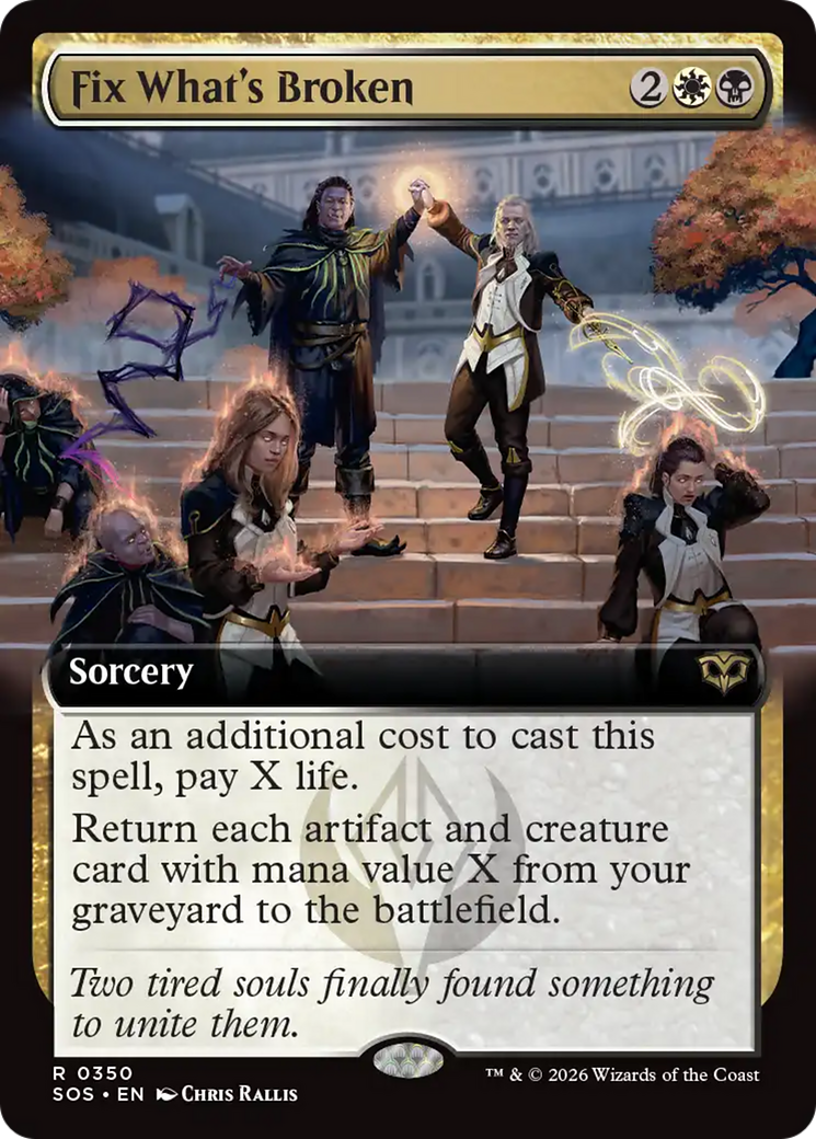 Fix What's Broken (Extended Art) [Secrets of Strixhaven] | Jack's On Queen