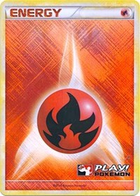 Fire Energy (2010 Play Pokemon Promo) [League & Championship Cards] | Jack's On Queen