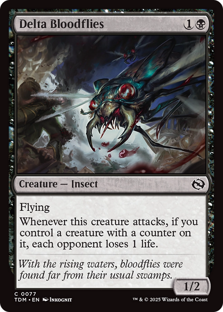 Delta Bloodflies [Tarkir: Dragonstorm] | Jack's On Queen