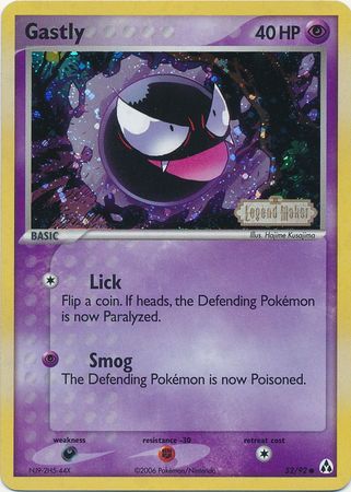 Gastly (52/92) (Stamped) [EX: Legend Maker] | Jack's On Queen