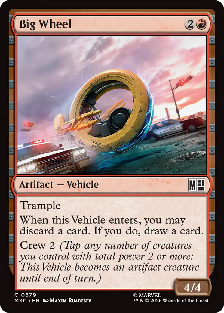 Big Wheel [Marvel Super Heroes Commander] | Jack's On Queen
