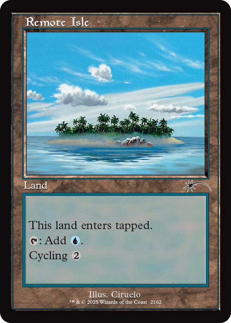 Remote Isle (Retro Frame) [Secret Lair Drop Series] | Jack's On Queen