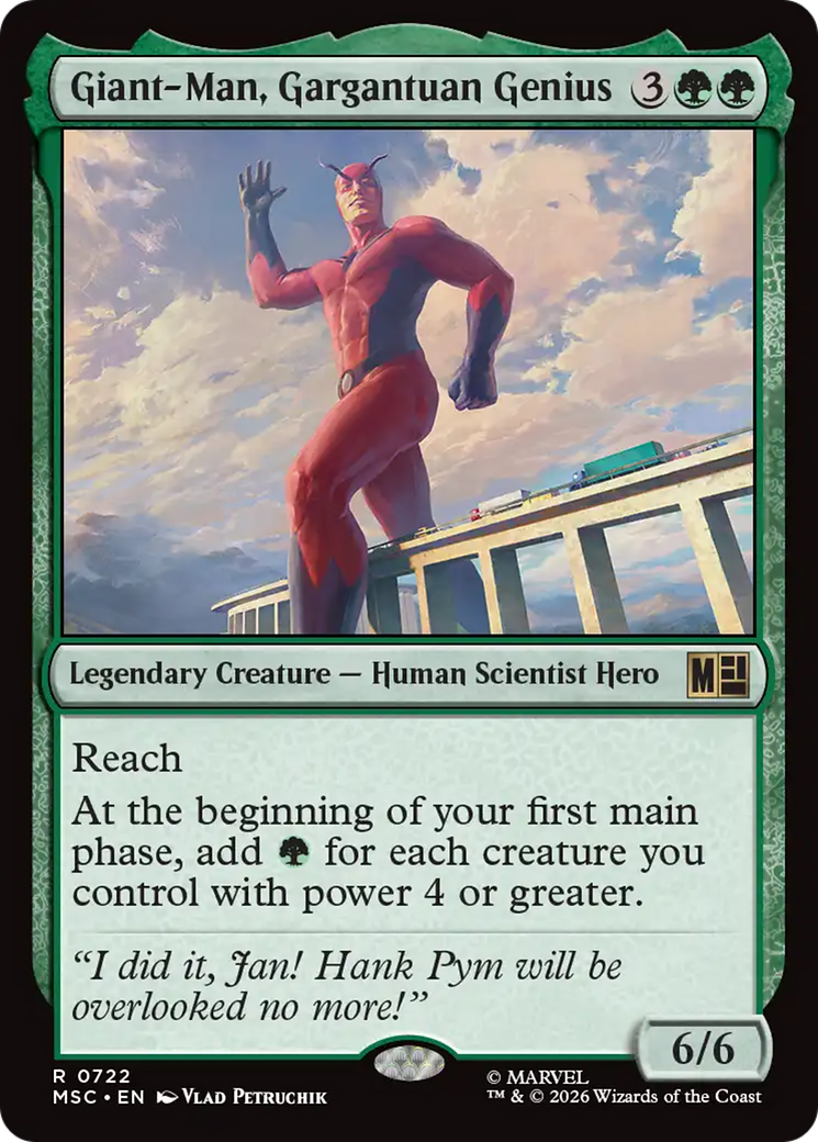 Giant-Man, Gargantuan Genius [Marvel Super Heroes Commander] | Jack's On Queen