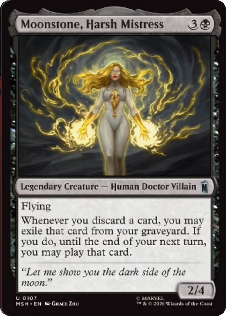 Moonstone, Harsh Mistress [Marvel Super Heroes] | Jack's On Queen