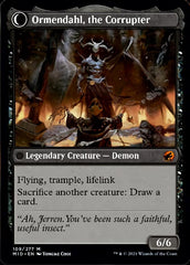 Jerren, Corrupted Bishop // Ormendahl, the Corrupted [Innistrad: Midnight Hunt] | Jack's On Queen