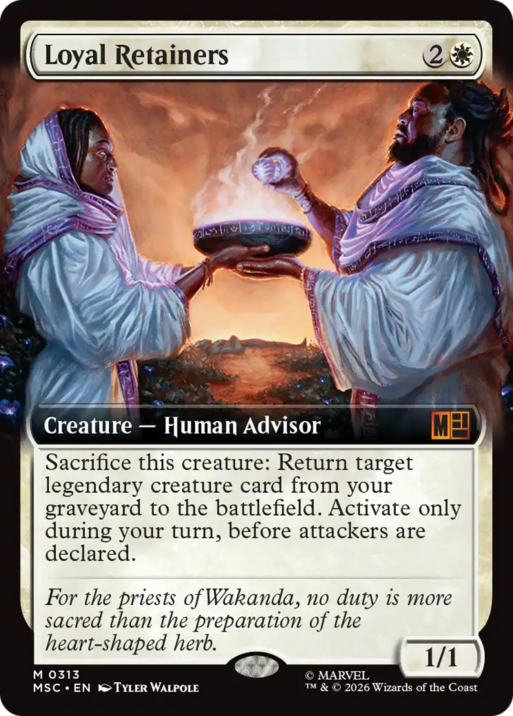 Loyal Retainers (Extended Art) [Marvel Super Heroes Commander] | Jack's On Queen