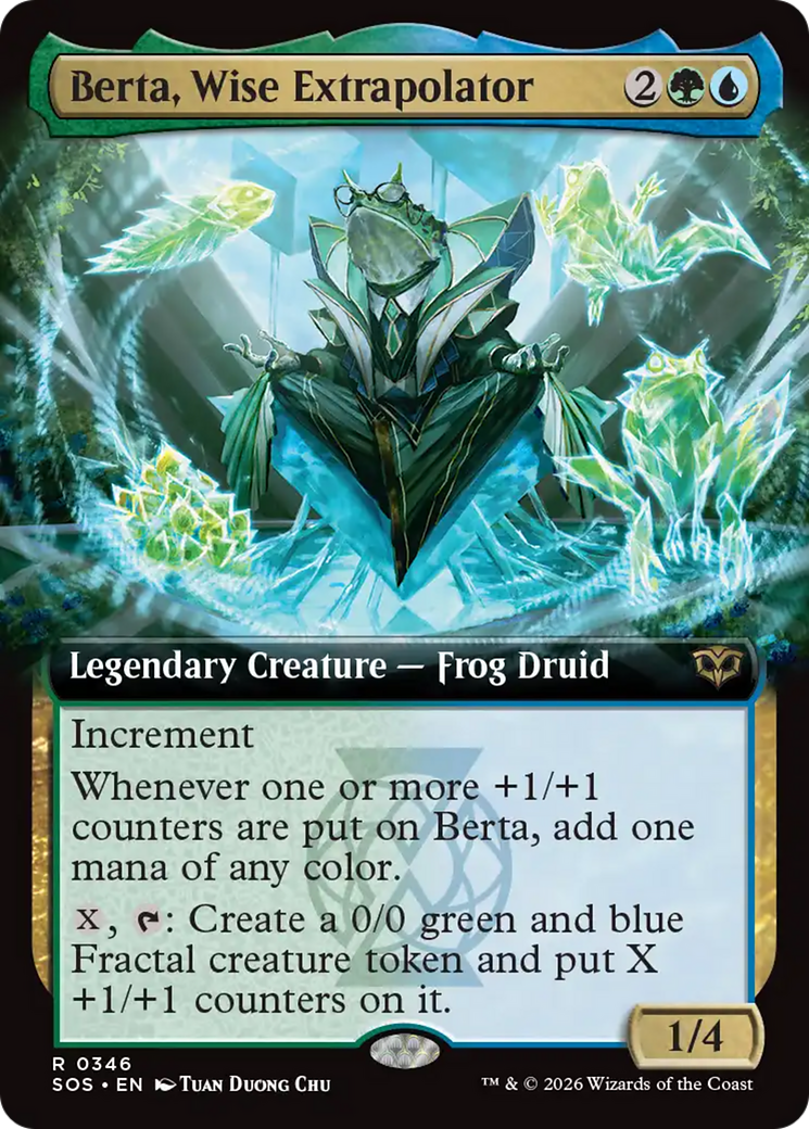 Berta, Wise Extrapolator (Extended Art) [Secrets of Strixhaven] | Jack's On Queen