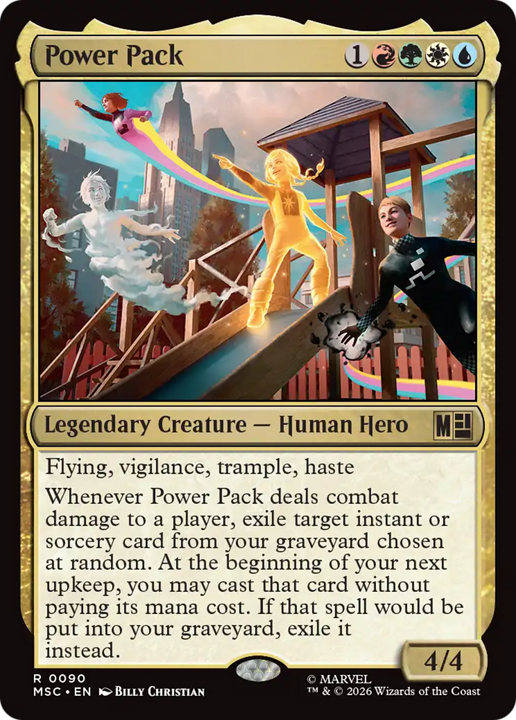 Power Pack (Surge Foil) [Marvel Super Heroes Commander] | Jack's On Queen