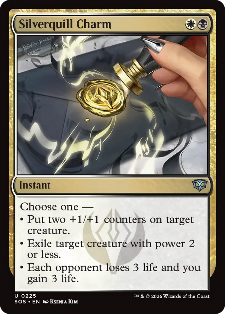 Silverquill Charm [Secrets of Strixhaven] | Jack's On Queen