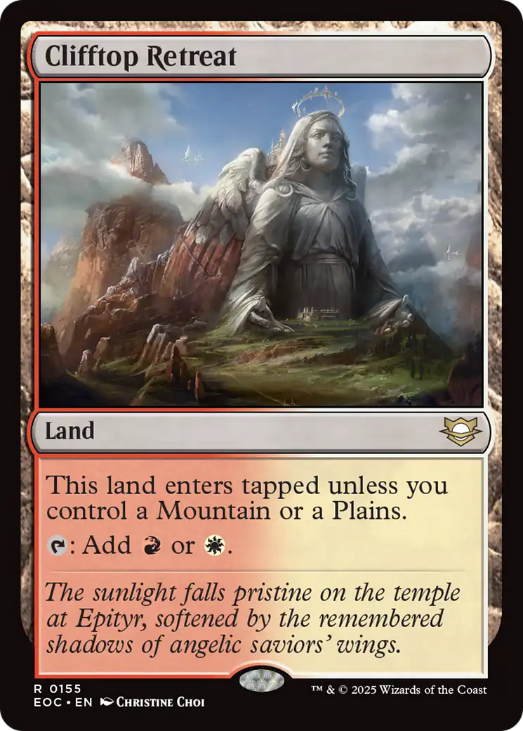 Clifftop Retreat [Edge of Eternities Commander] | Jack's On Queen
