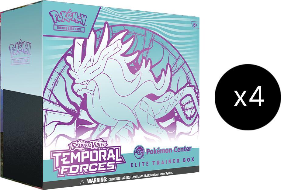 Scarlet & Violet: Temporal Forces - Elite Trainer Box Case (Walking Wake) (Pokemon Center Exclusive) | Jack's On Queen
