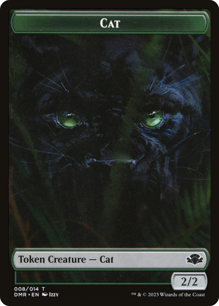 Cat Token (008) [Dominaria Remastered Tokens] | Jack's On Queen