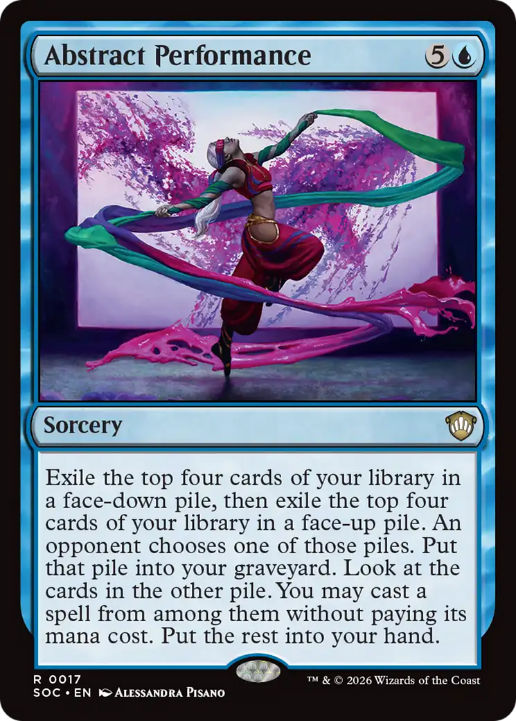 Abstract Performance [Secrets of Strixhaven Commander] | Jack's On Queen