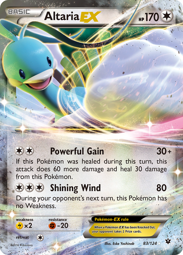 Altaria EX (83/124) [XY: Fates Collide] | Jack's On Queen