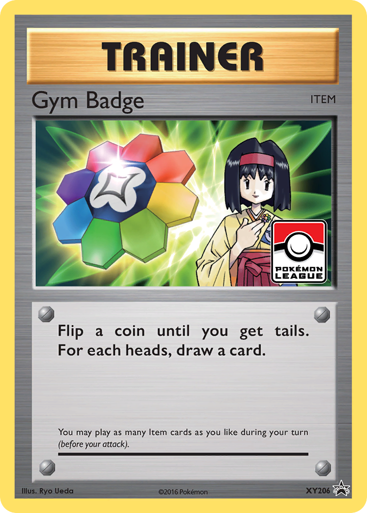 Gym Badge (XY206) (Erika) [XY: Black Star Promos] | Jack's On Queen