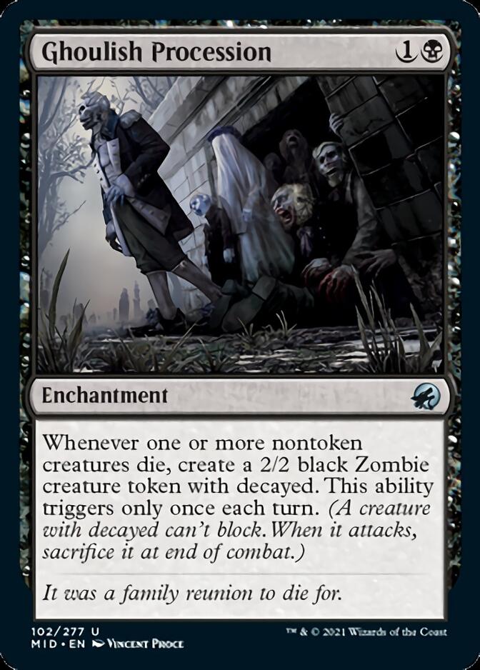 Ghoulish Procession [Innistrad: Midnight Hunt] | Jack's On Queen