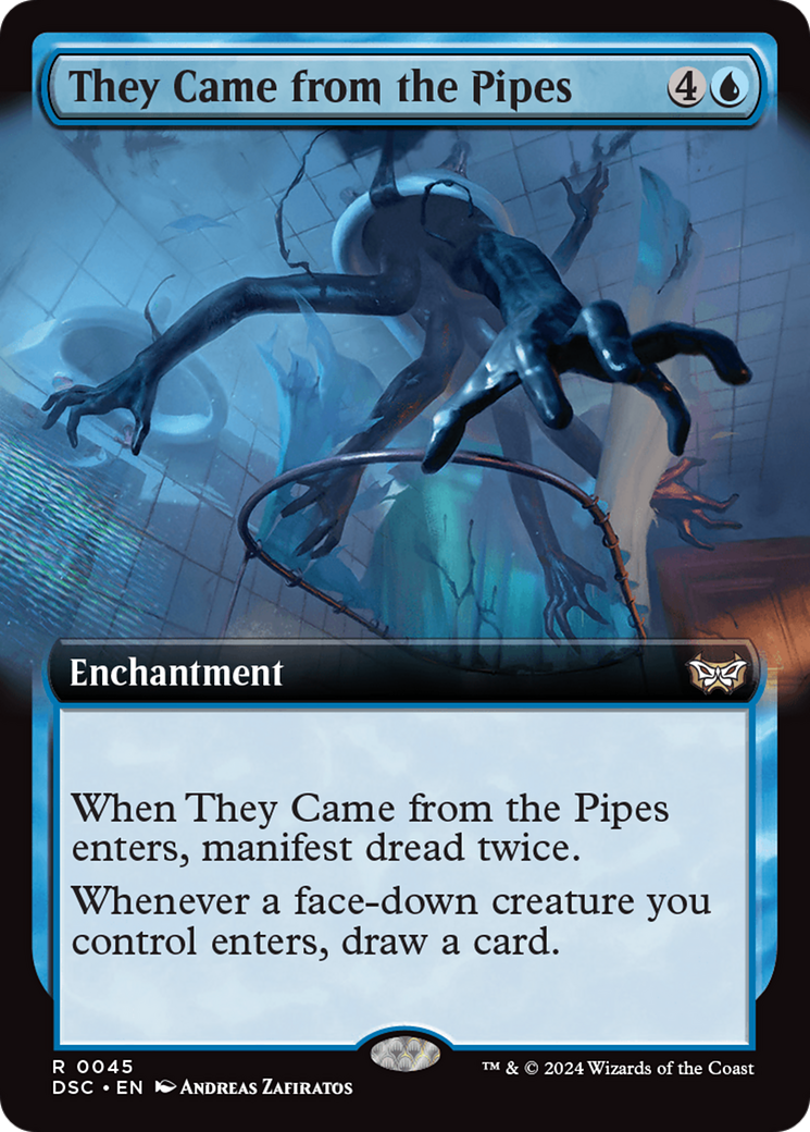 They Came from the Pipes (Extended Art) [Duskmourn: House of Horror Commander] | Jack's On Queen