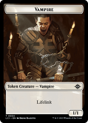 Vampire // Skeleton Pirate Double-Sided Token [The Lost Caverns of Ixalan Tokens] | Jack's On Queen