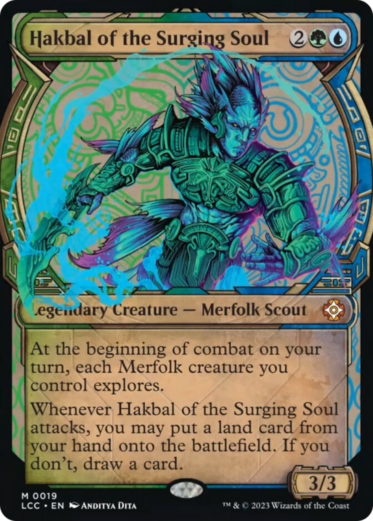Hakbal of the Surging Soul (Showcase) [The Lost Caverns of Ixalan Commander] | Jack's On Queen