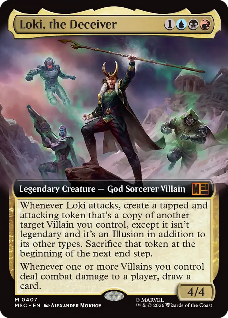 Loki, the Deceiver (Extended Art) [Marvel Super Heroes Commander] | Jack's On Queen