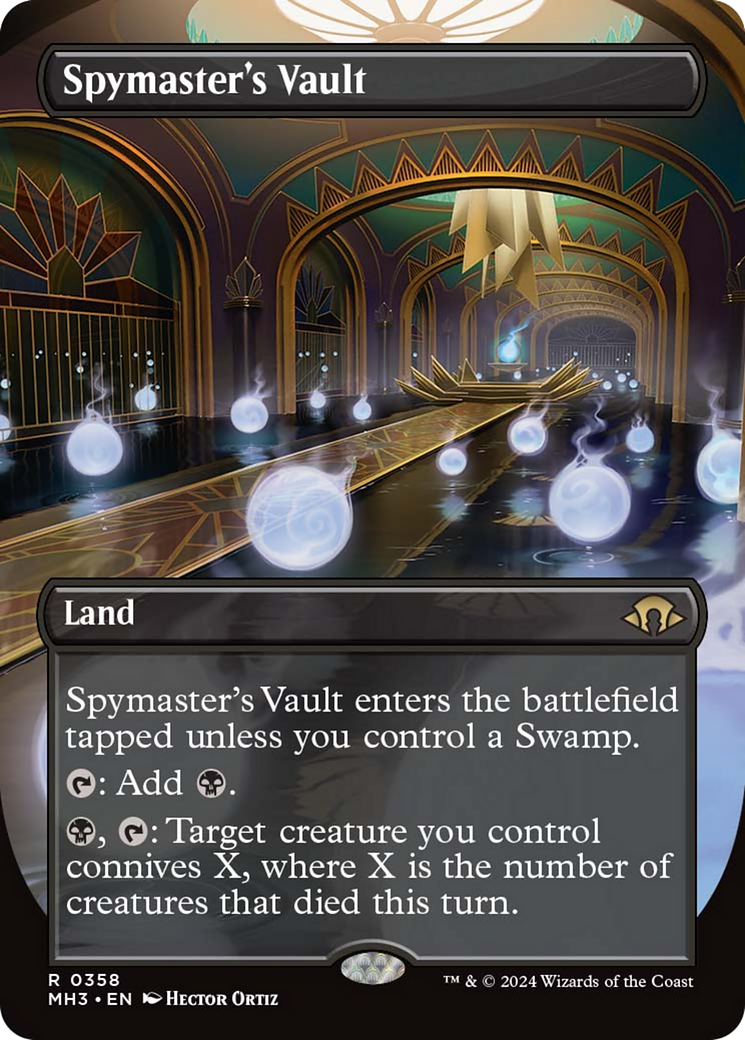 Spymaster's Vault (Borderless) [Modern Horizons 3] | Jack's On Queen